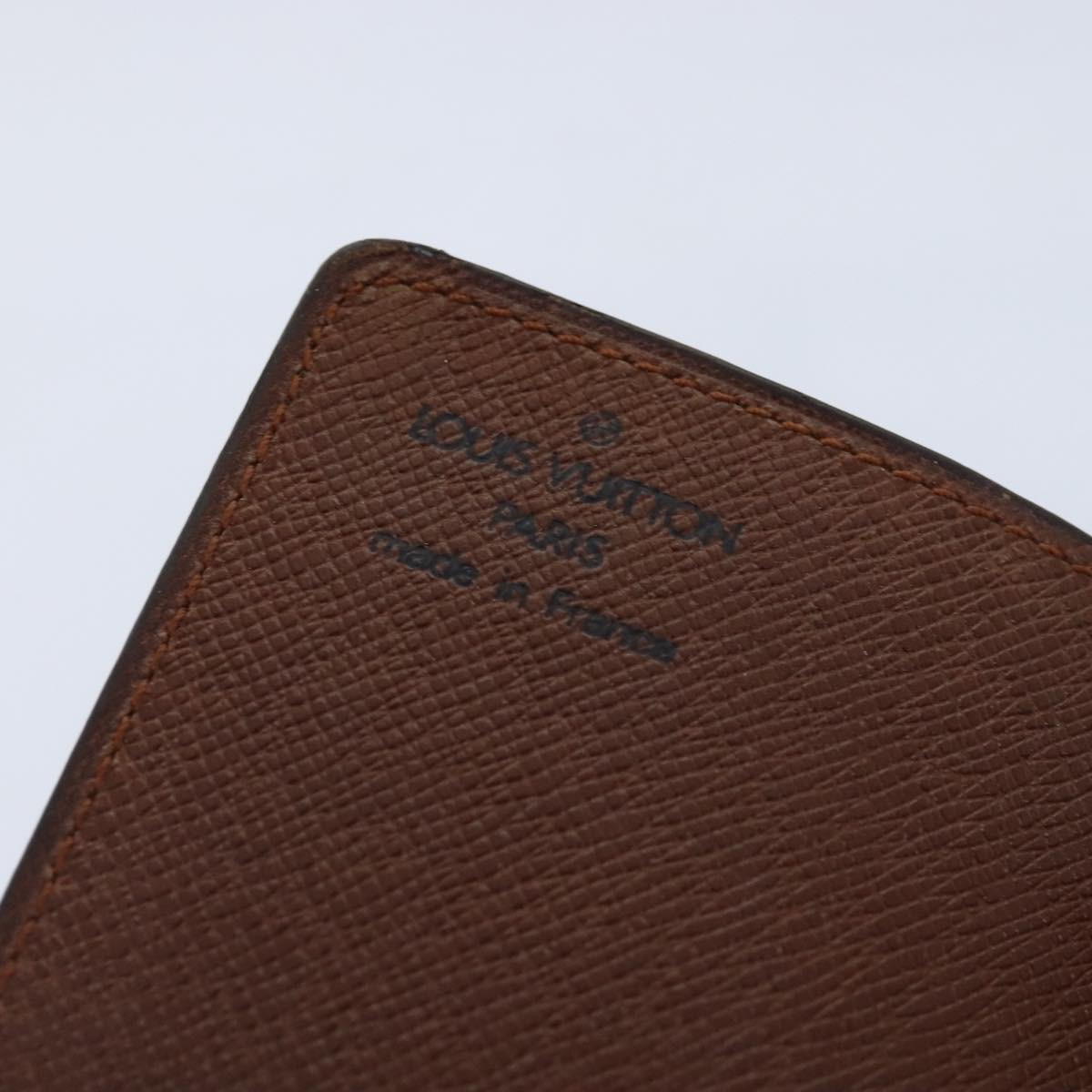 Louis Vuitton Porte carte crédit Pression Brown Canvas Wallet Accessories