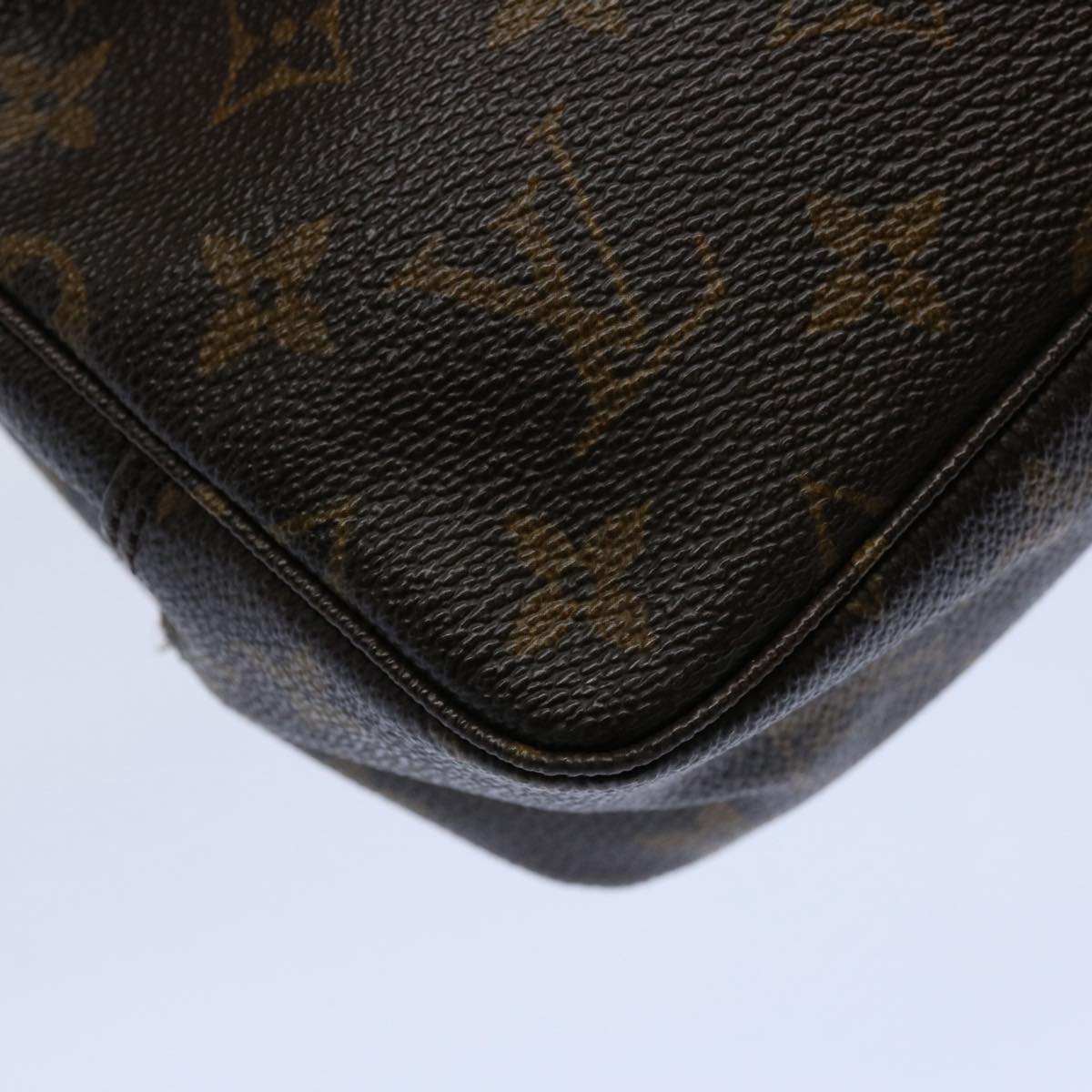 Louis Vuitton Trousse de Toilette Brown Canvas Clutch Bag