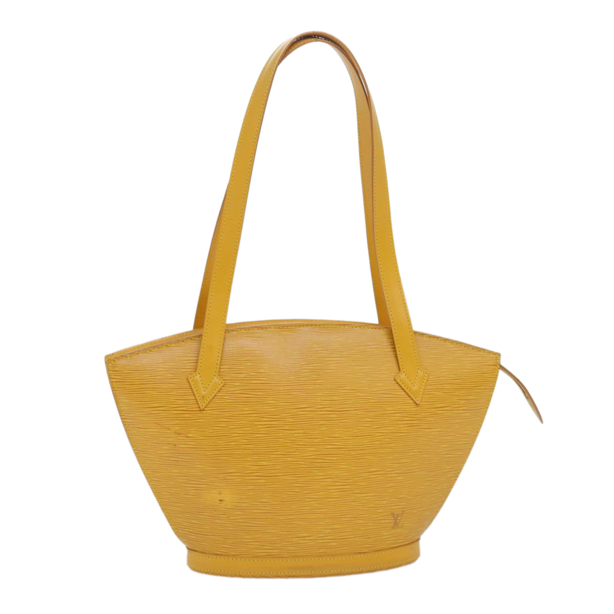 Louis Vuitton Saint Jacques Yellow Leather Shoulder Bag