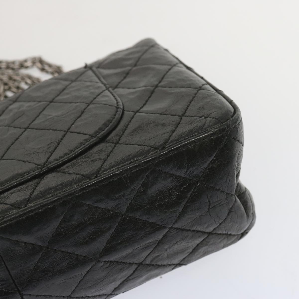 Chanel Timeless Black Leather Shoulder Bag