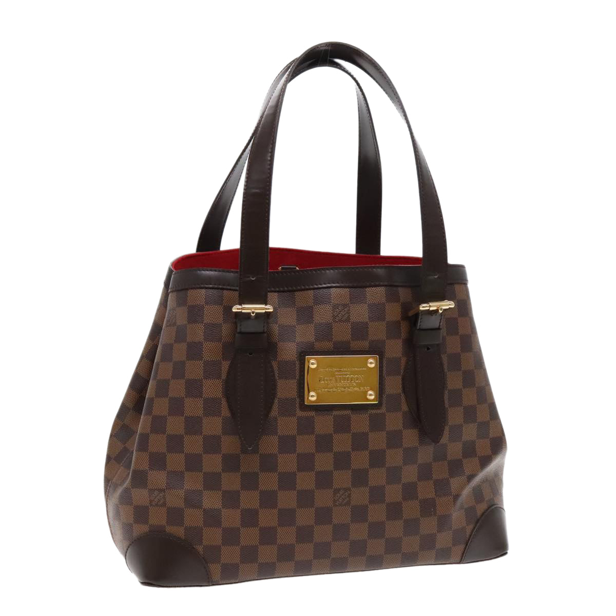 Louis Vuitton Hampstead Brown Canvas Tote Bag