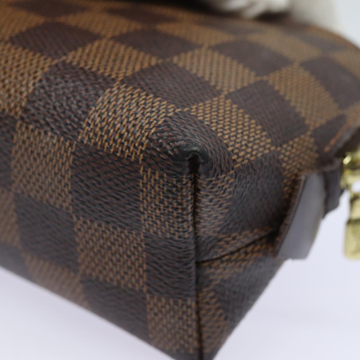 Louis Vuitton Cosmetic pouch Brown Canvas Wallet Accessories