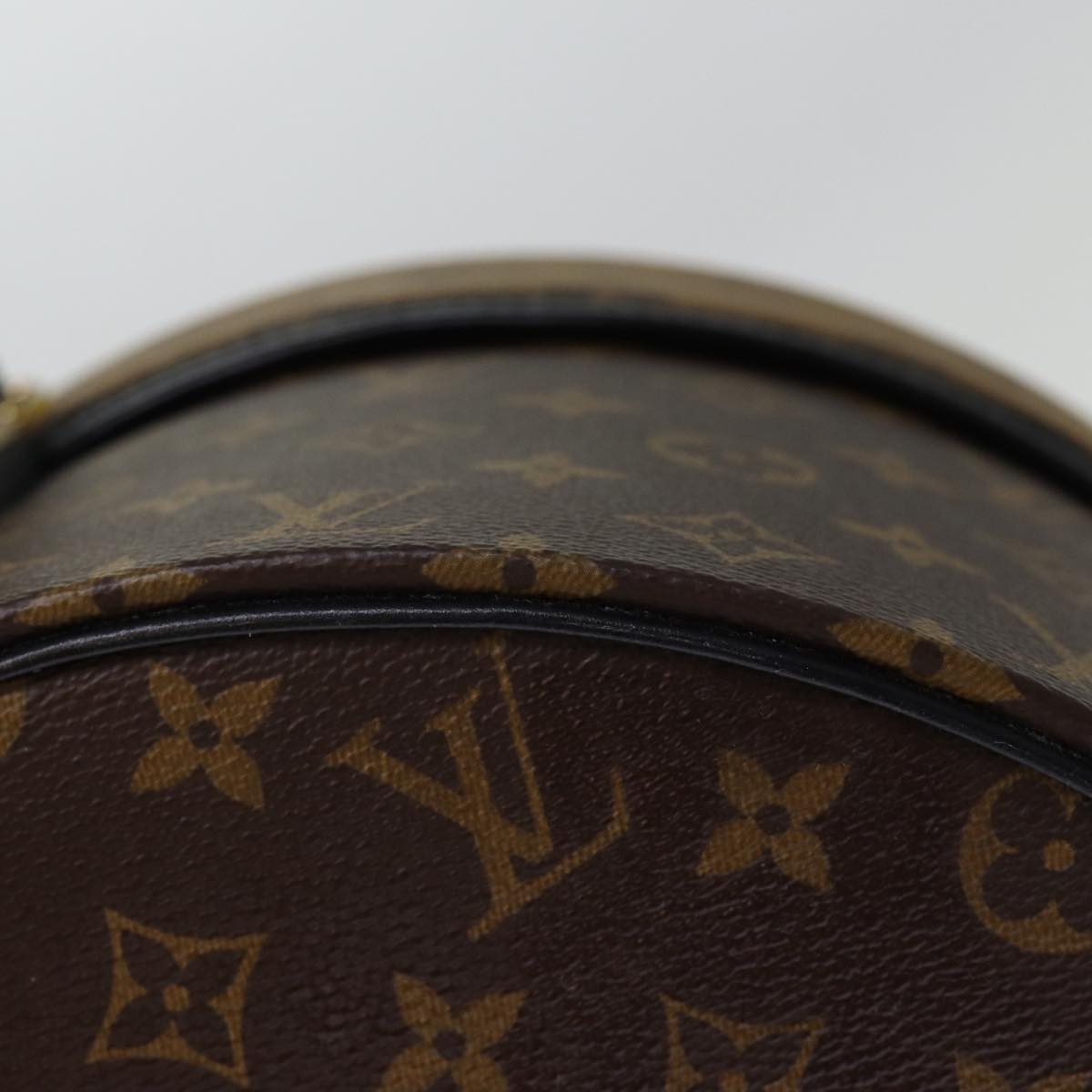 Louis Vuitton Reverse Brown Canvas Hand Bag