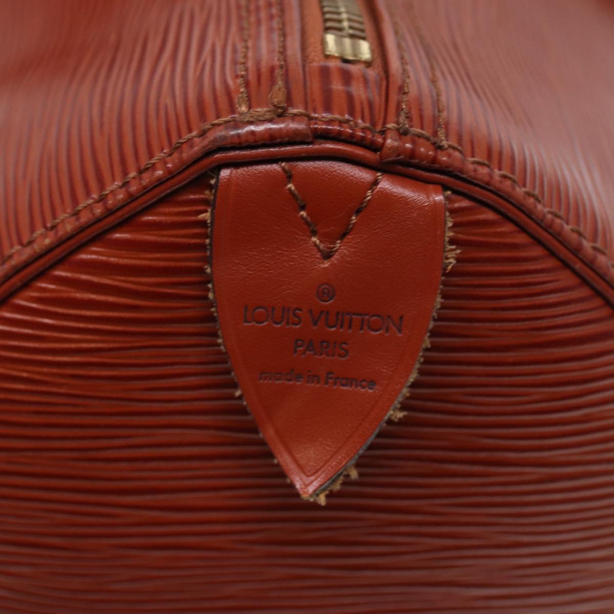 Louis Vuitton Speedy 40 Brown Leather Hand Bag