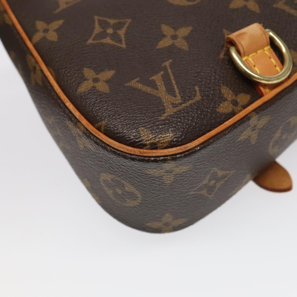 Louis Vuitton Marelle Brown Canvas Hand Bag