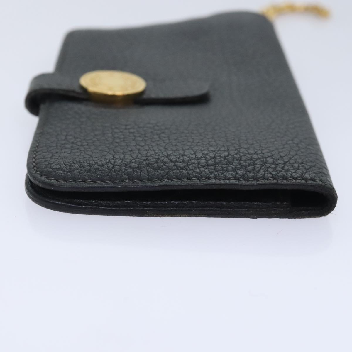 Hermès Dogon Black Leather Wallet Accessories