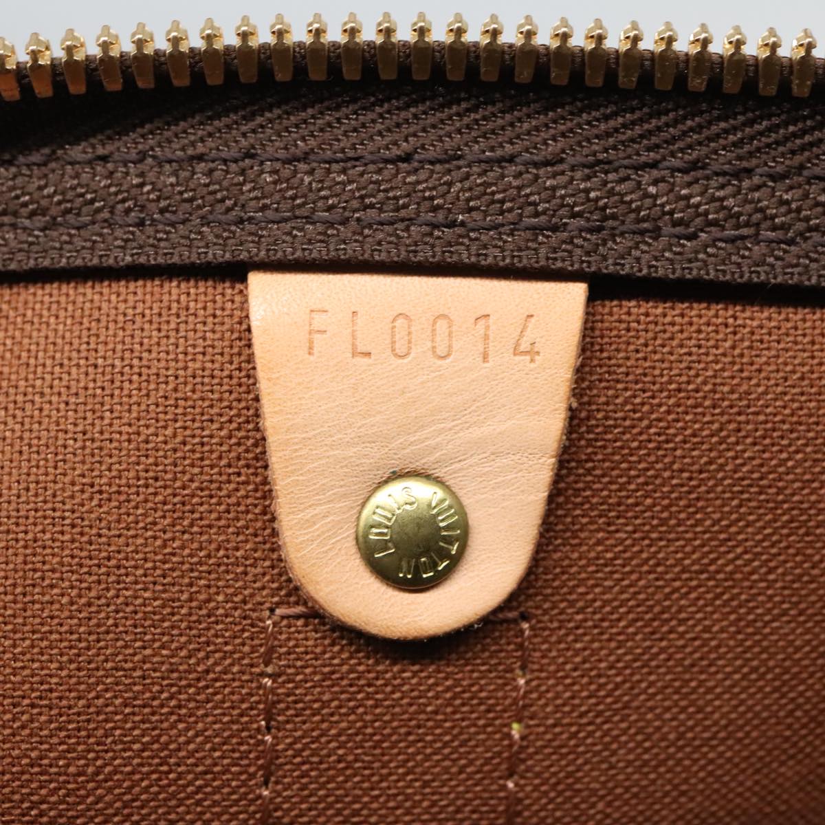 Louis Vuitton Keepall 50 Brown Canvas Travel Bag