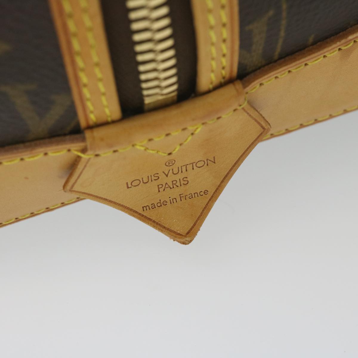 Louis Vuitton Alma Brown Canvas Travel Bag