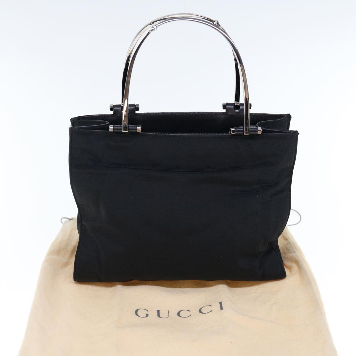 Gucci Black Synthetic Hand Bag