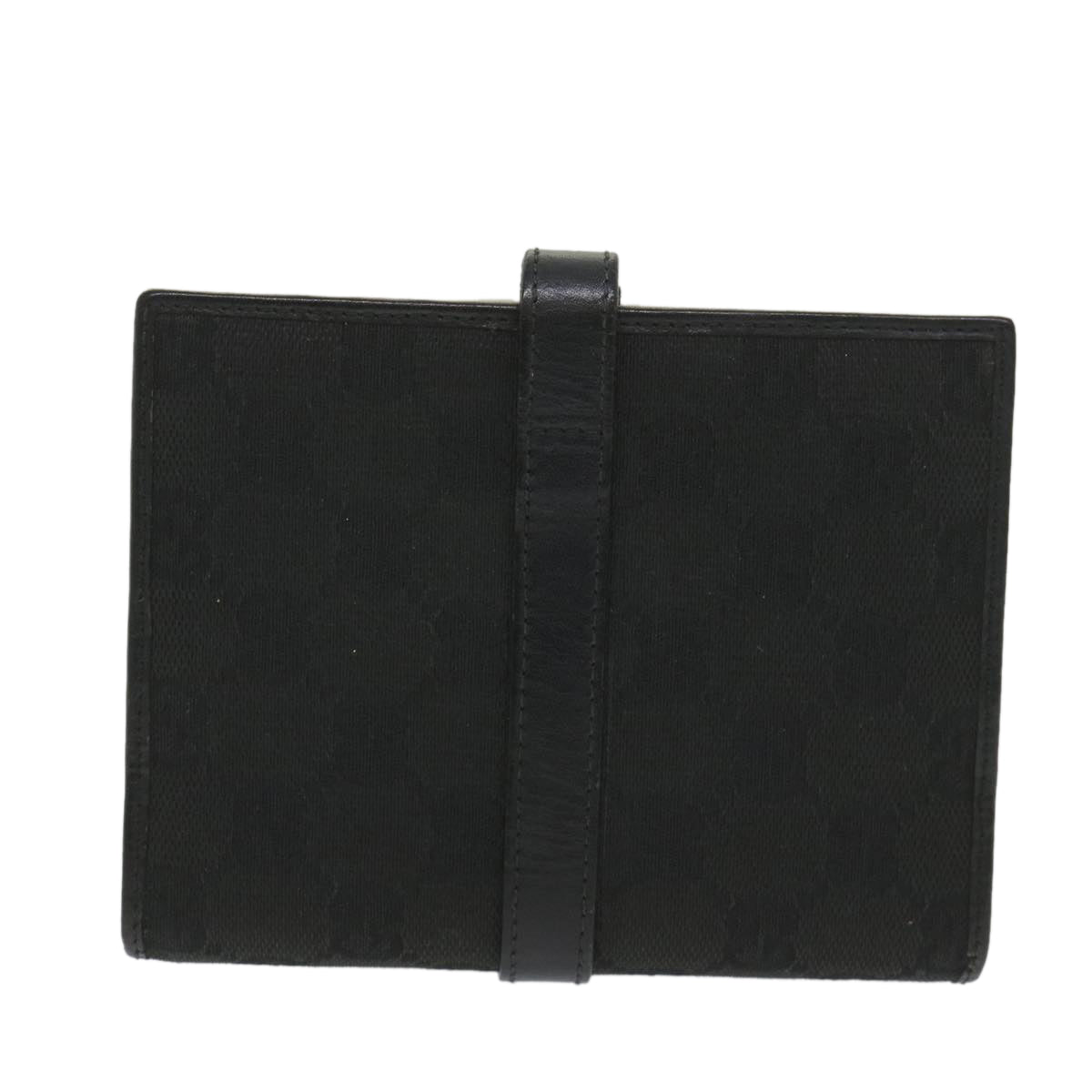 Gucci Couverture agenda Black Canvas Wallet Accessories