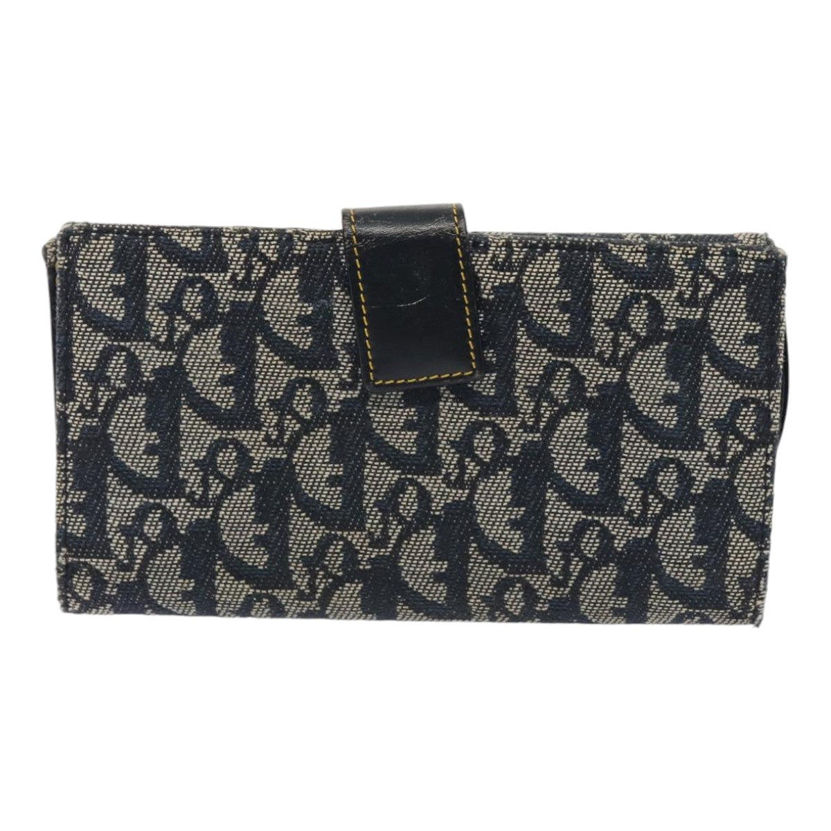 Dior Saddle Navy Canvas Wallet Accessories