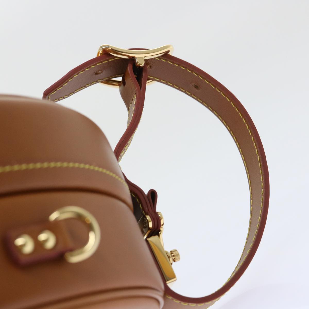 Louis Vuitton Brown Leather Shoulder Bag