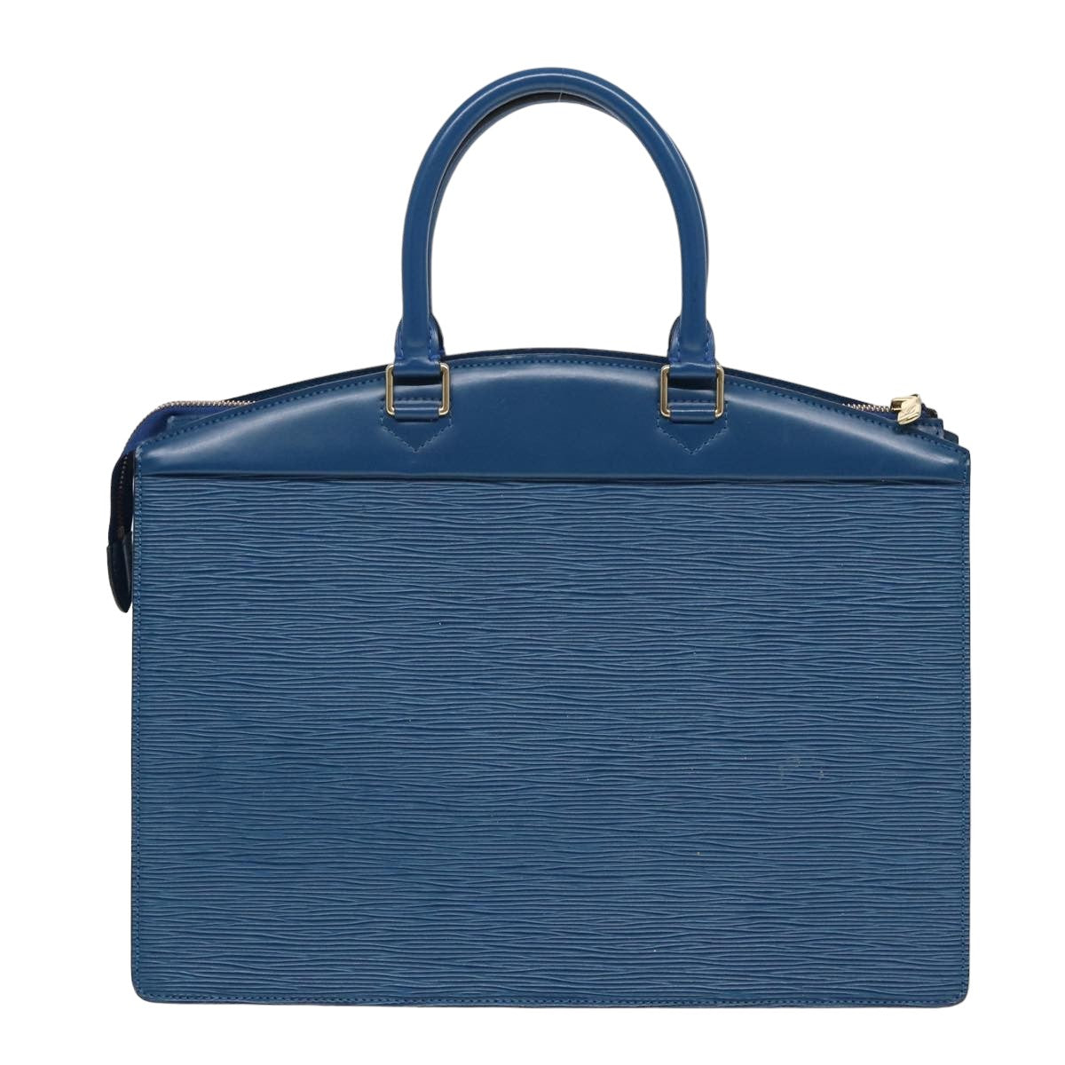 Louis Vuitton Riviera Blue Leather Hand Bag