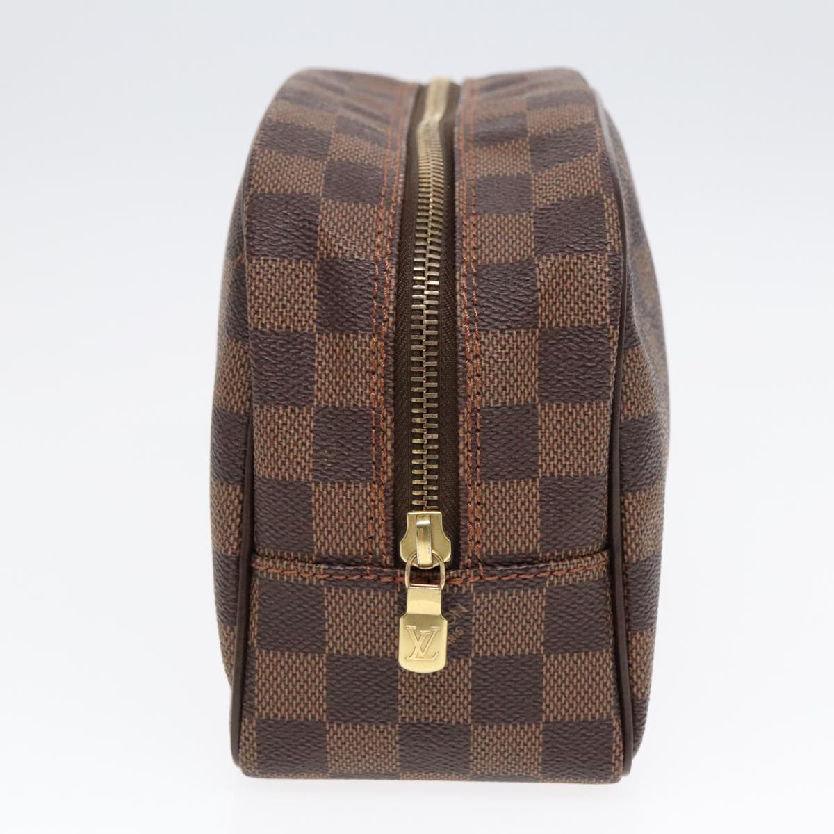 Louis Vuitton Trousse de Toilette Burgundy Canvas Clutch Bag