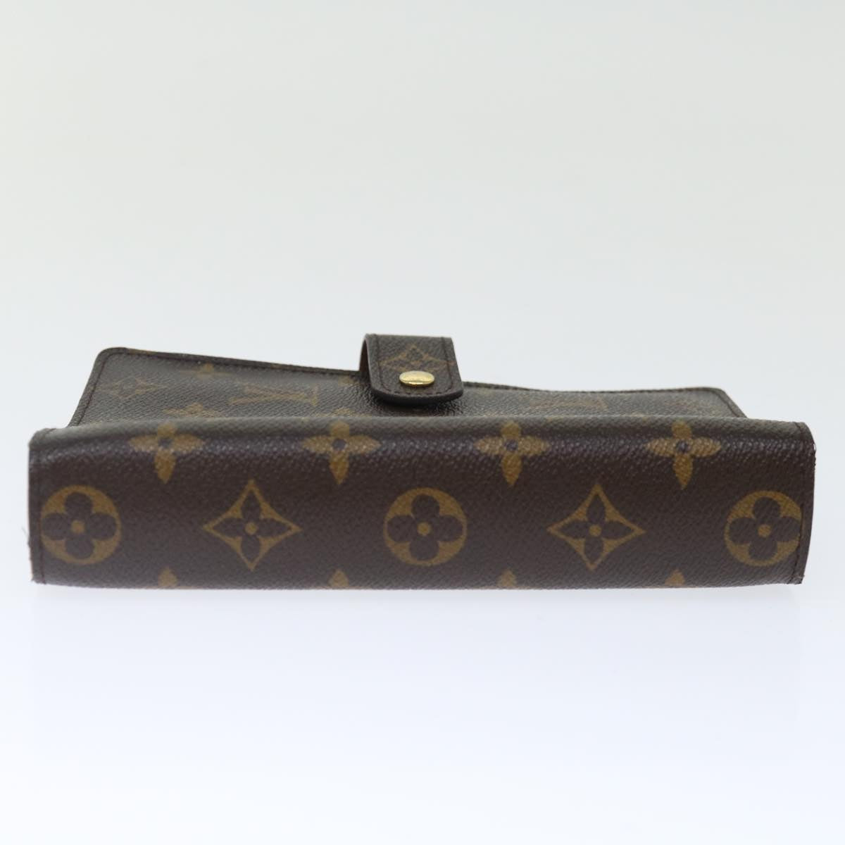 Louis Vuitton Agenda MM Brown Canvas Wallet Accessories