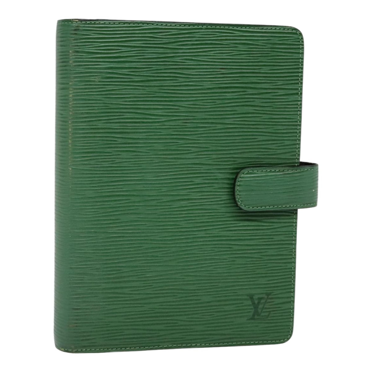 Louis Vuitton Agenda Green Leather Wallet Accessories