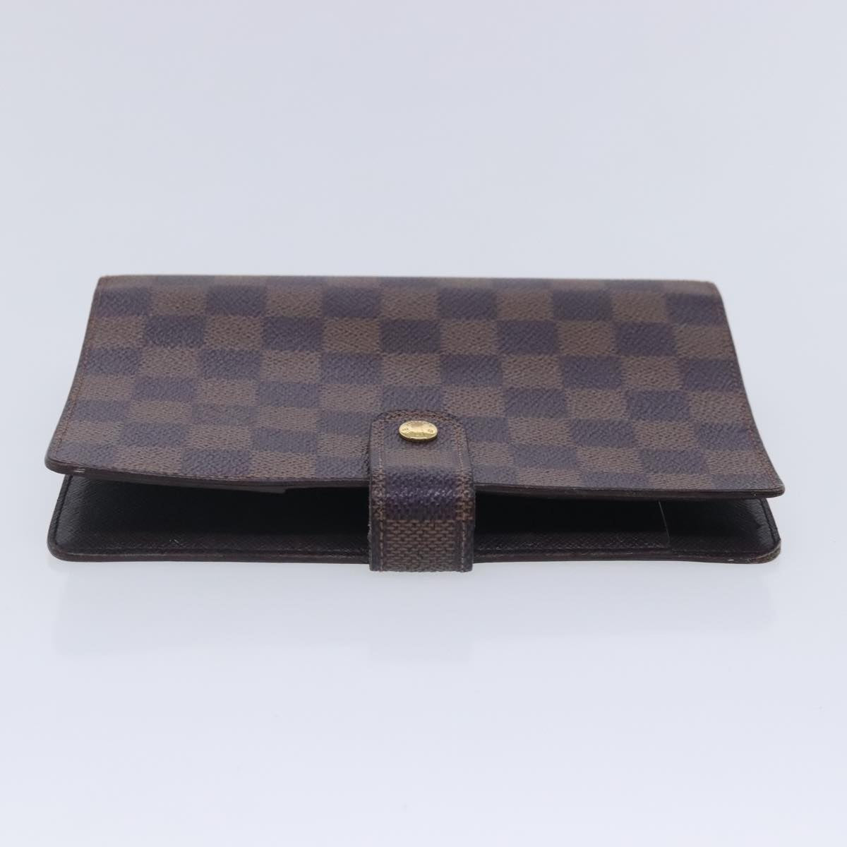 Louis Vuitton Agenda MM Brown Canvas Wallet Accessories