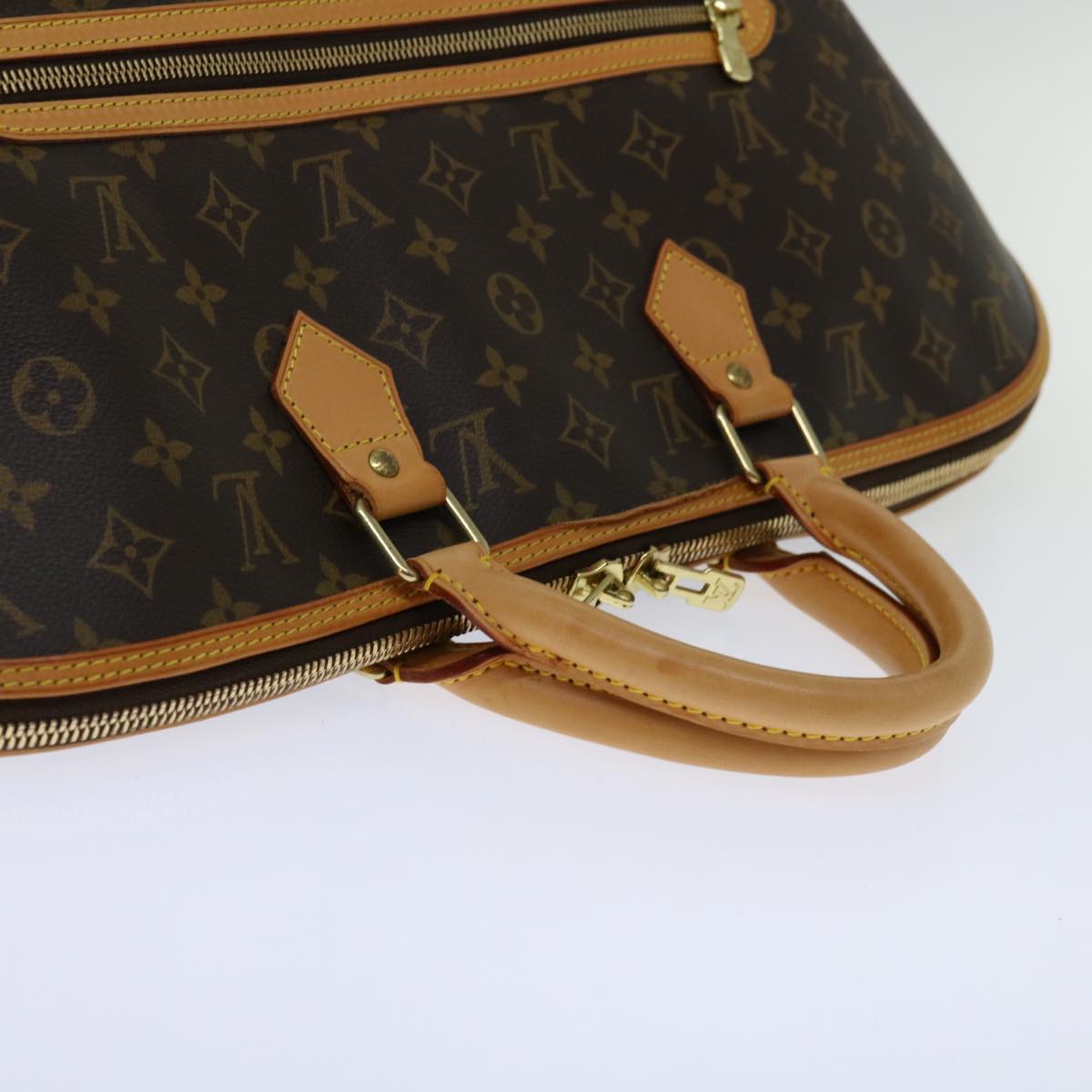 Louis Vuitton Alma Brown Canvas Travel Bag