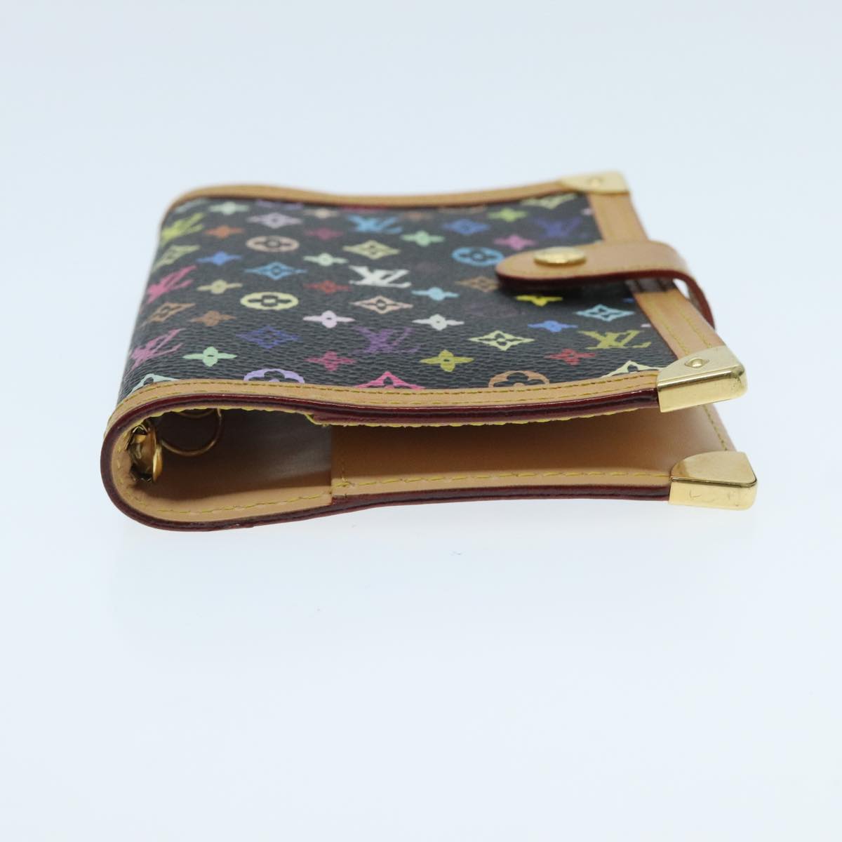 Louis Vuitton Agenda PM Black Canvas Wallet Accessories