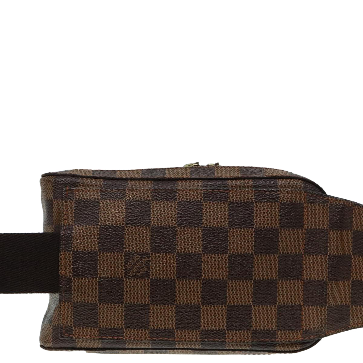 Louis Vuitton Geronimos Brown Canvas Shoulder Bag