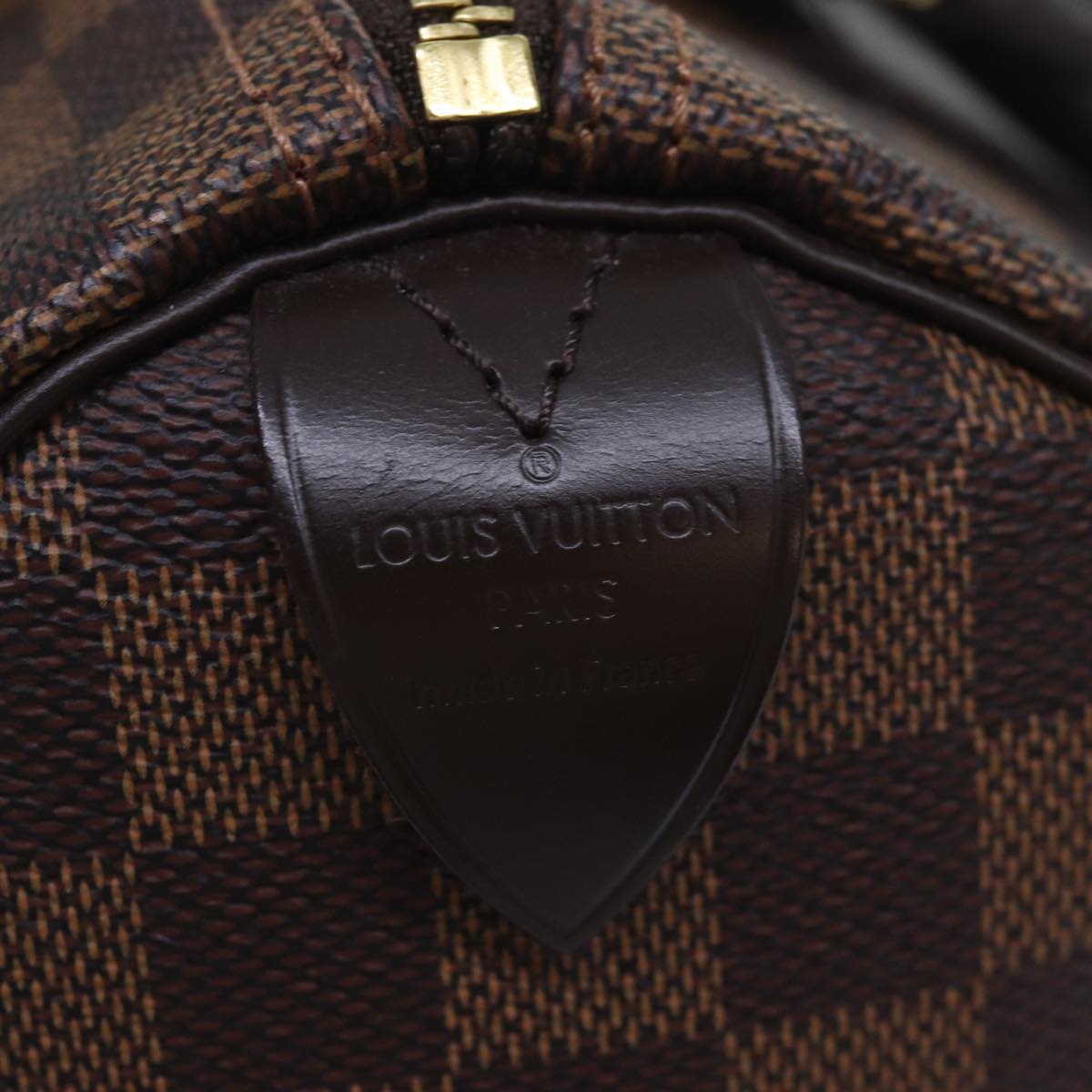 Louis Vuitton Speedy 25 Brown Canvas Hand Bag