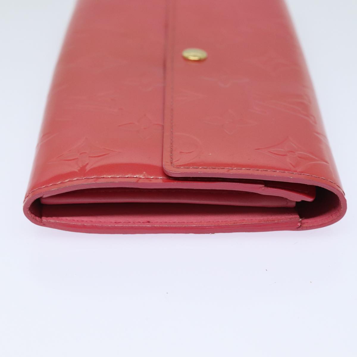 Louis Vuitton Sarah Red Patent Leather Wallet Accessories