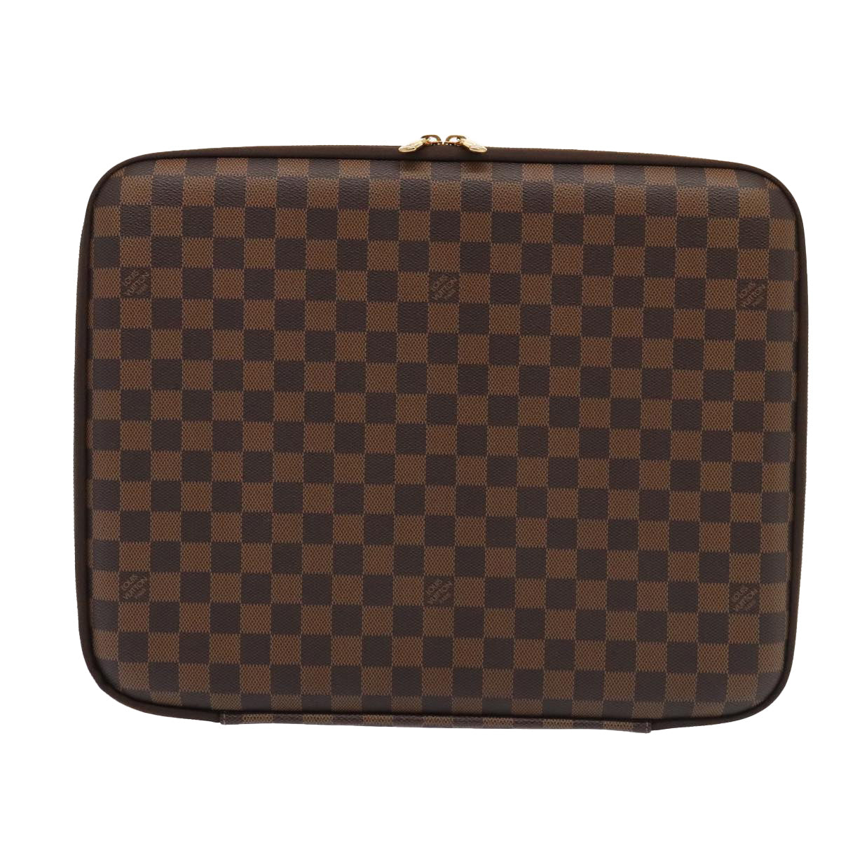 Louis Vuitton Computer sleeve Brown Canvas Wallet Accessories