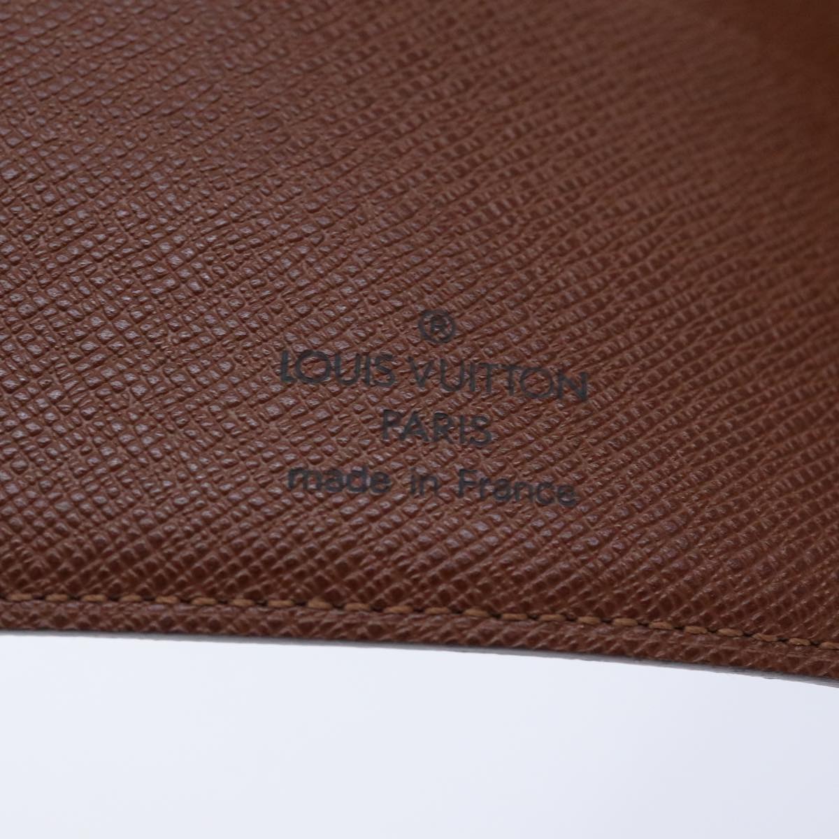 Louis Vuitton Agenda cover Brown Canvas Wallet Accessories