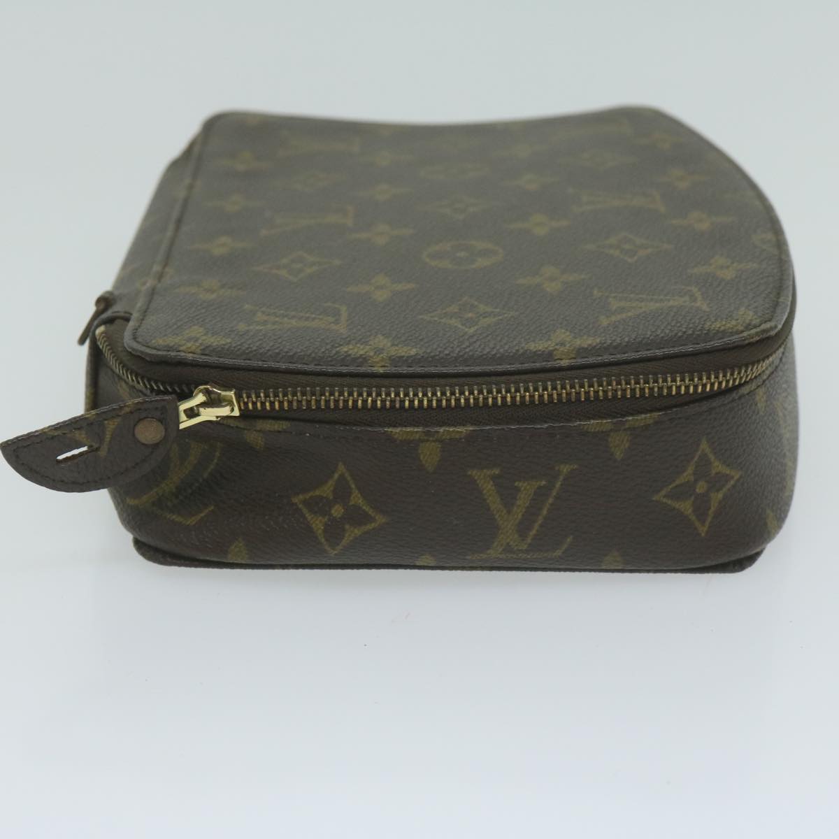 Louis Vuitton Monte Carlo Brown Canvas Clutch Bag