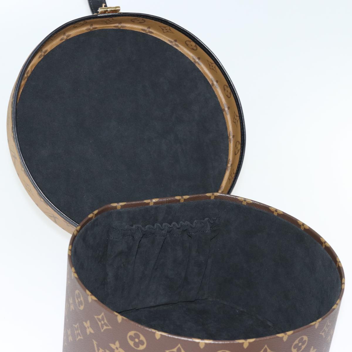 Louis Vuitton Reverse Brown Canvas Hand Bag