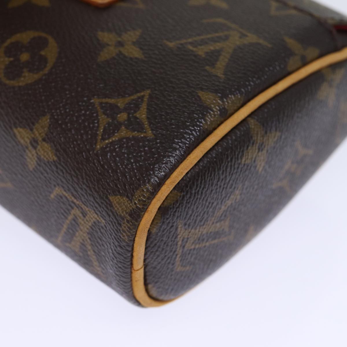 Louis Vuitton Sonatine Brown Canvas Hand Bag