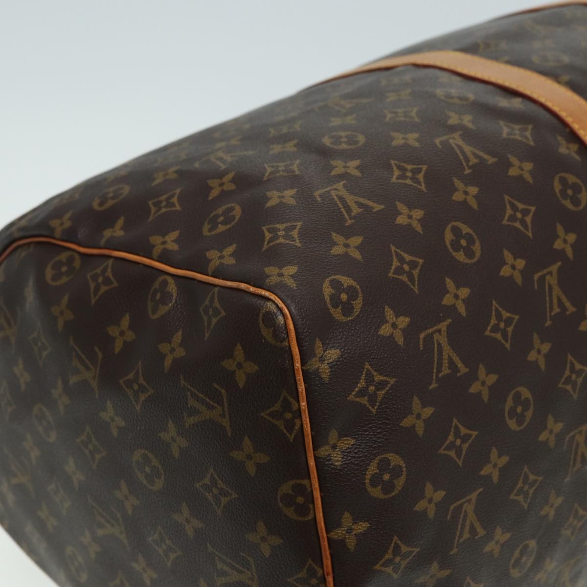 Louis Vuitton Keepall 60 Brown Canvas Travel Bag