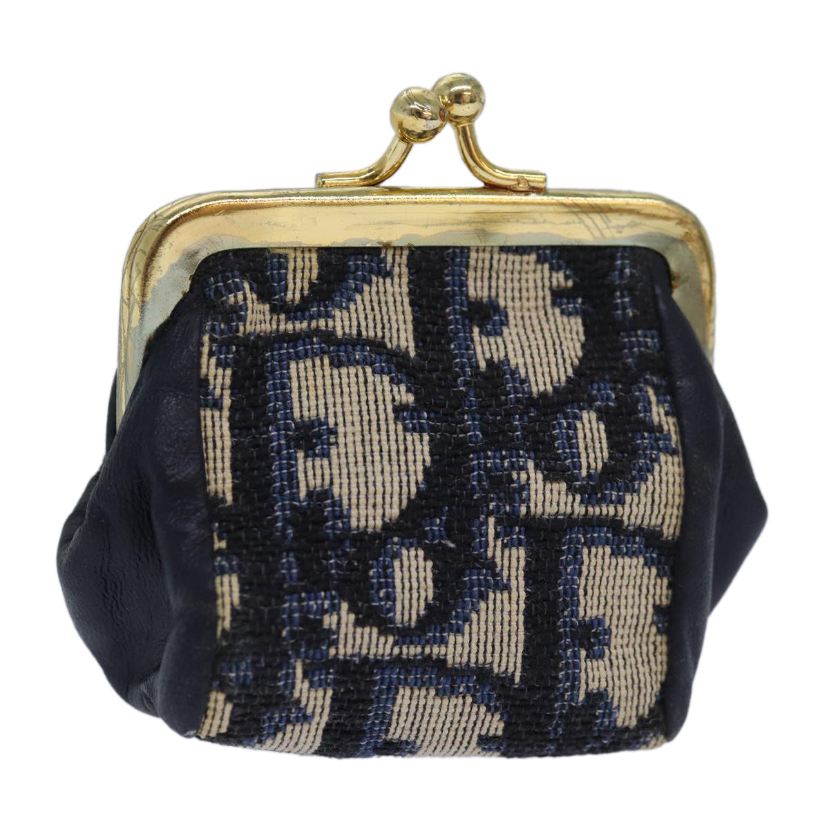 Dior Trotter Navy Canvas Wallet Accessories