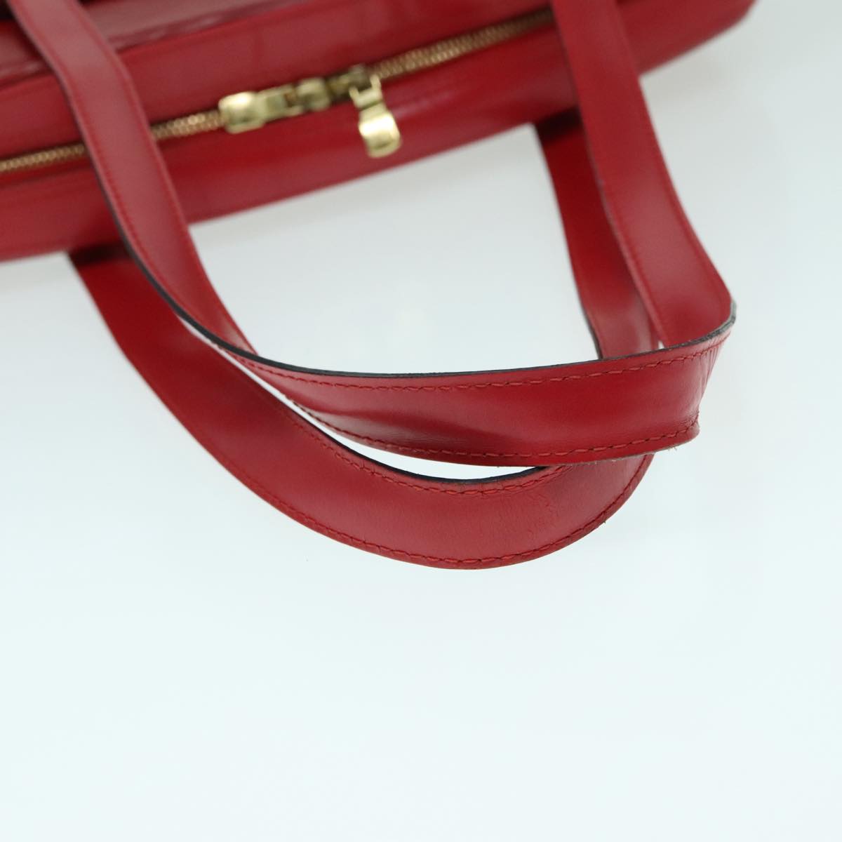 Louis Vuitton Voltaire Red Leather Shoulder Bag