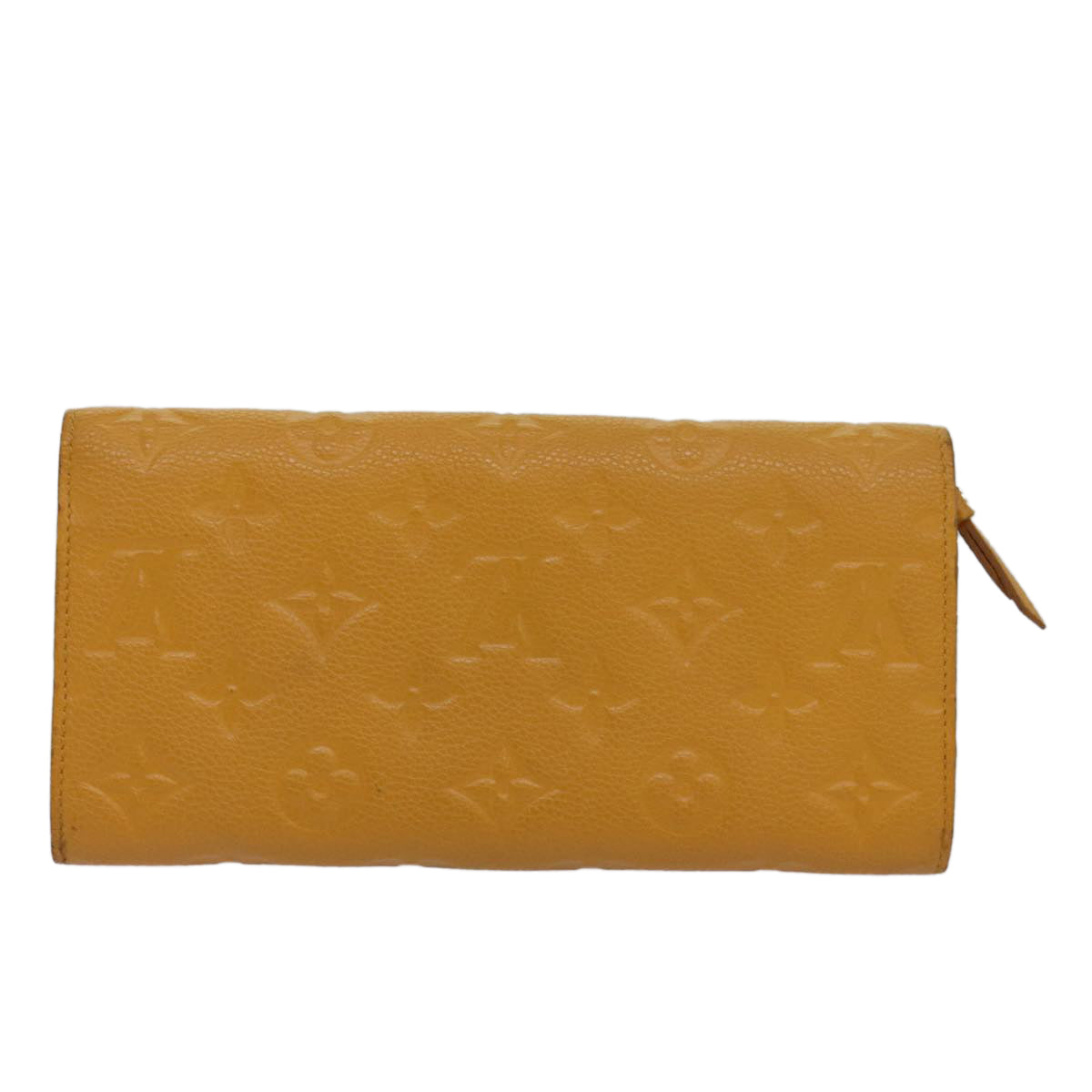 Louis Vuitton Portefeuille Yellow Leather Wallet Accessories