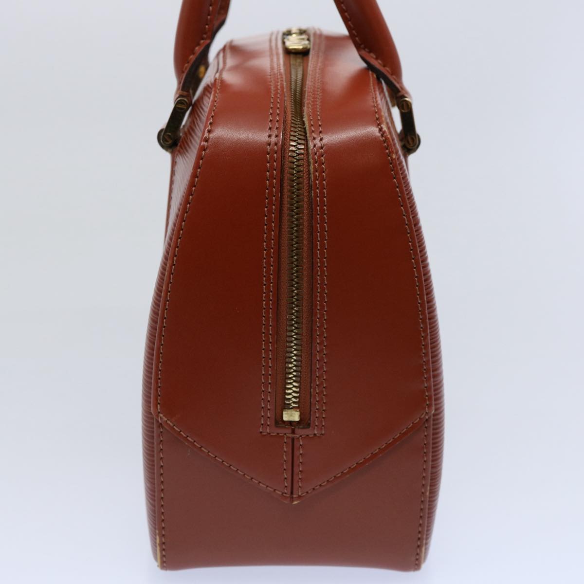 Louis Vuitton Voltaire Brown Leather Hand Bag