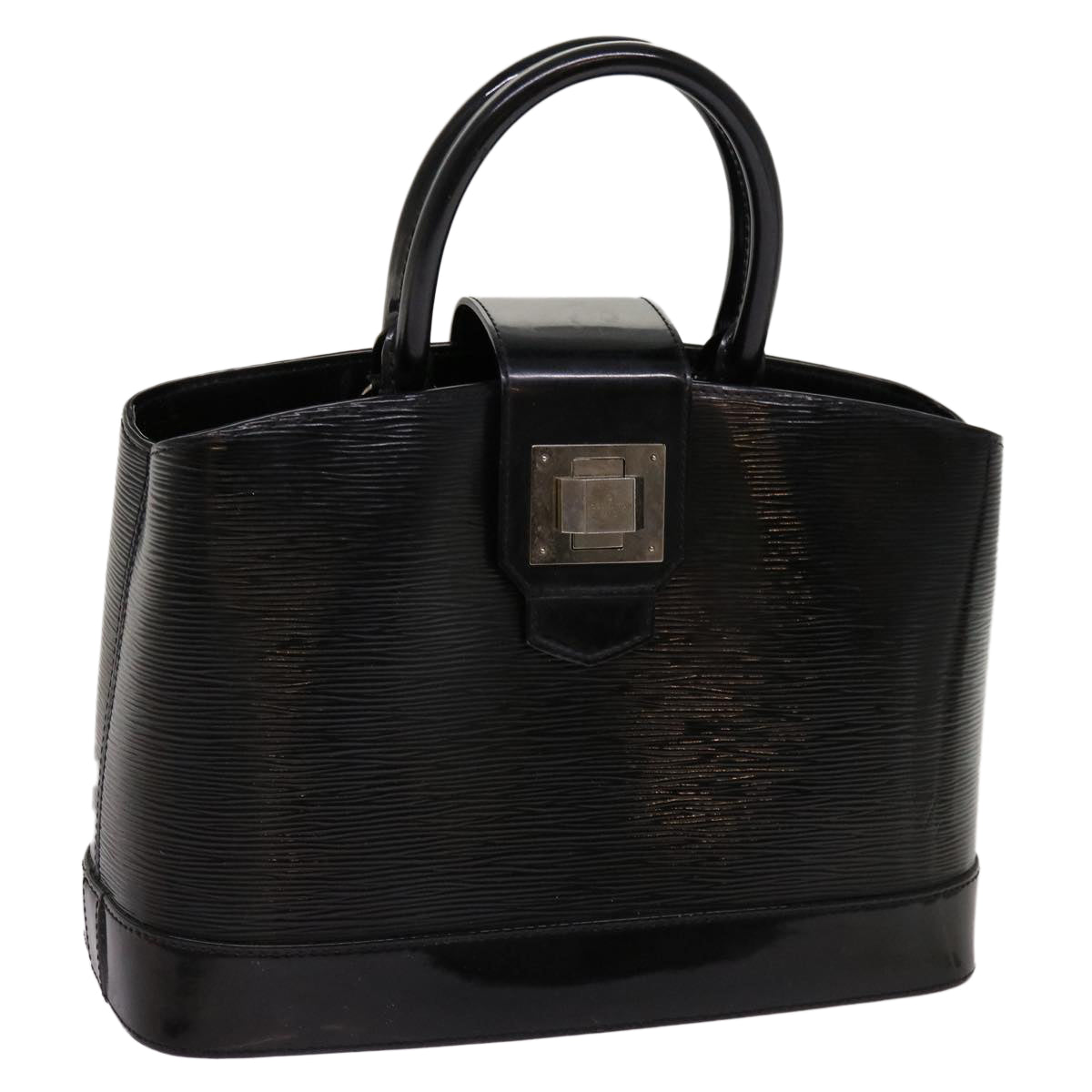 Louis Vuitton Mirabeau Black Leather Hand Bag