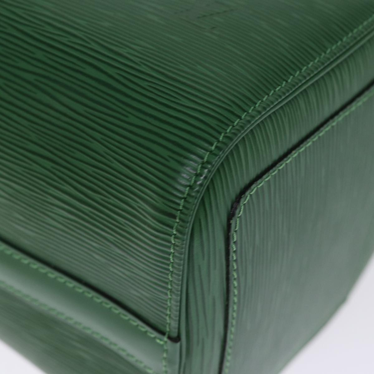 Louis Vuitton Speedy 25 Green Leather Hand Bag