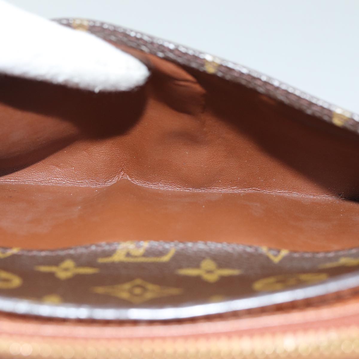 Louis Vuitton Orsay Brown Canvas Clutch Bag