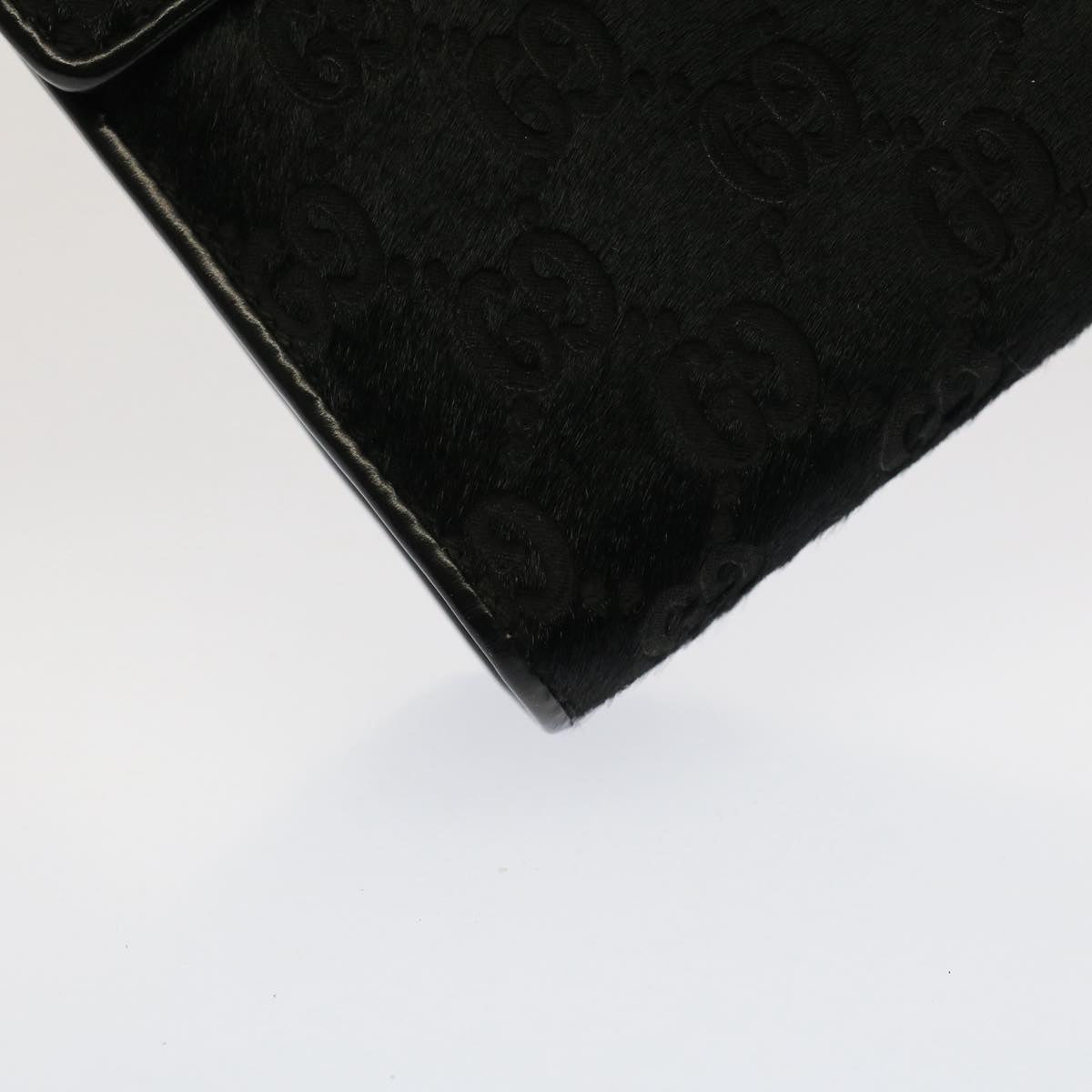 Gucci Demi lune Black Canvas Wallet Accessories