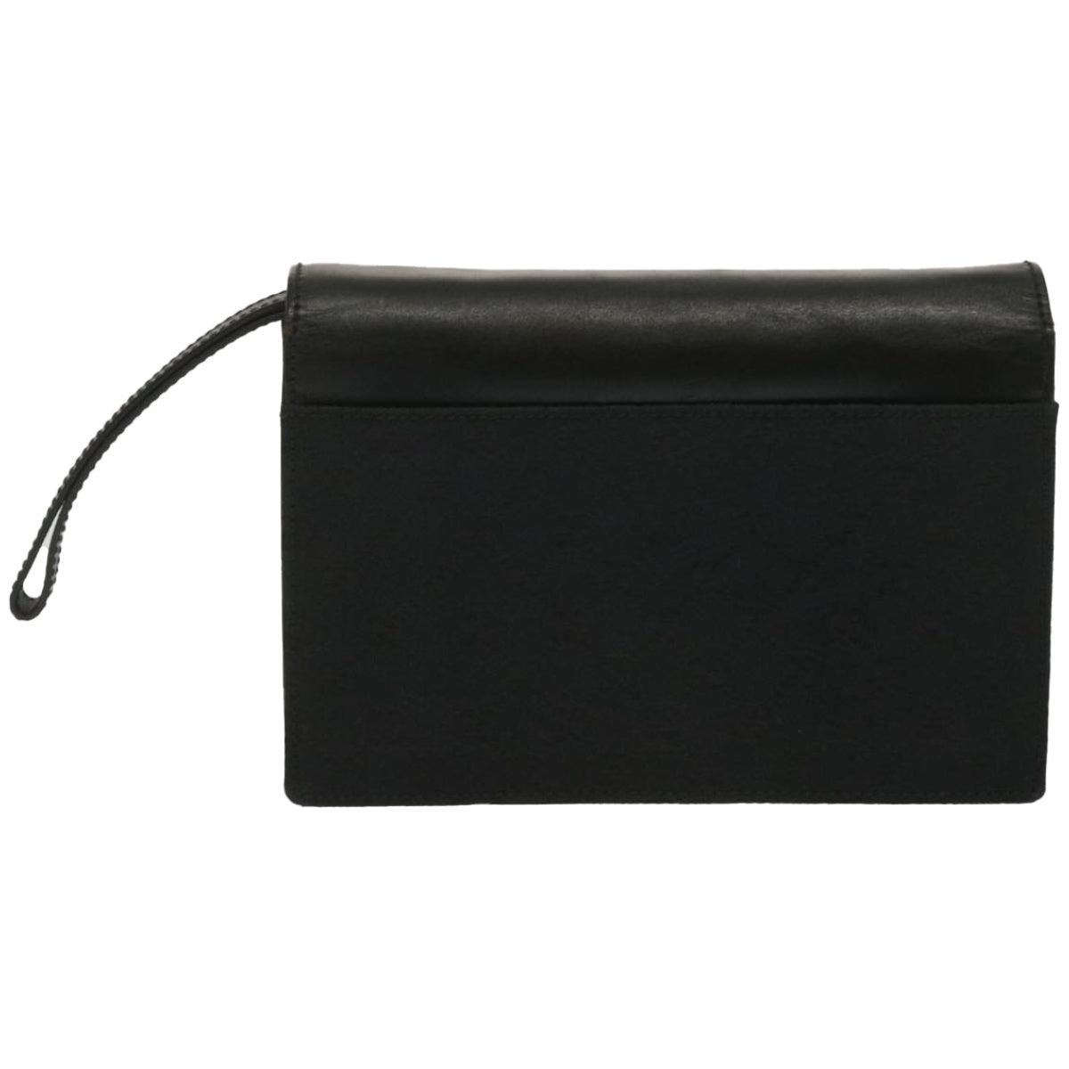 Gucci -- Black Canvas Clutch Bag