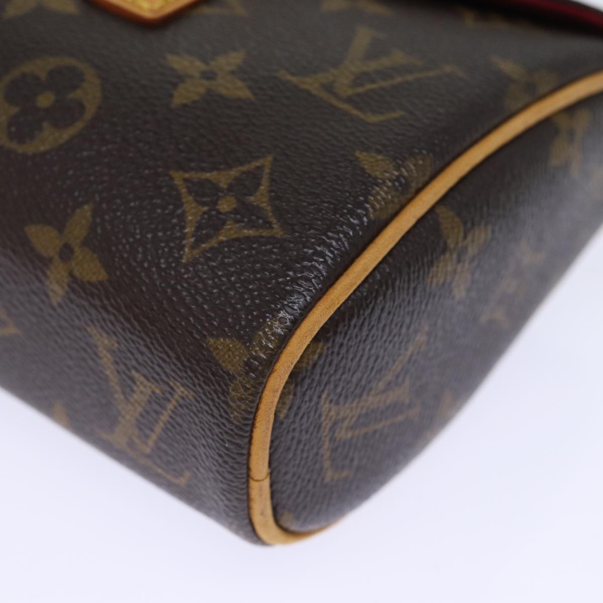 Louis Vuitton Sonatine Brown Canvas Hand Bag