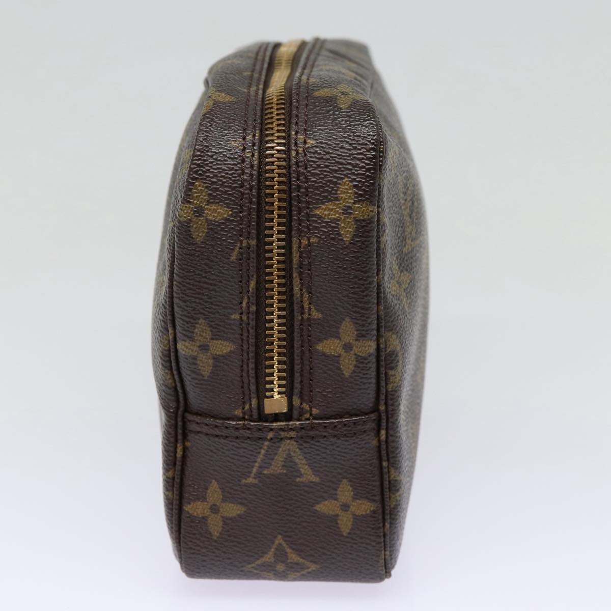 Louis Vuitton Trousse de Toilette Brown Canvas Clutch Bag