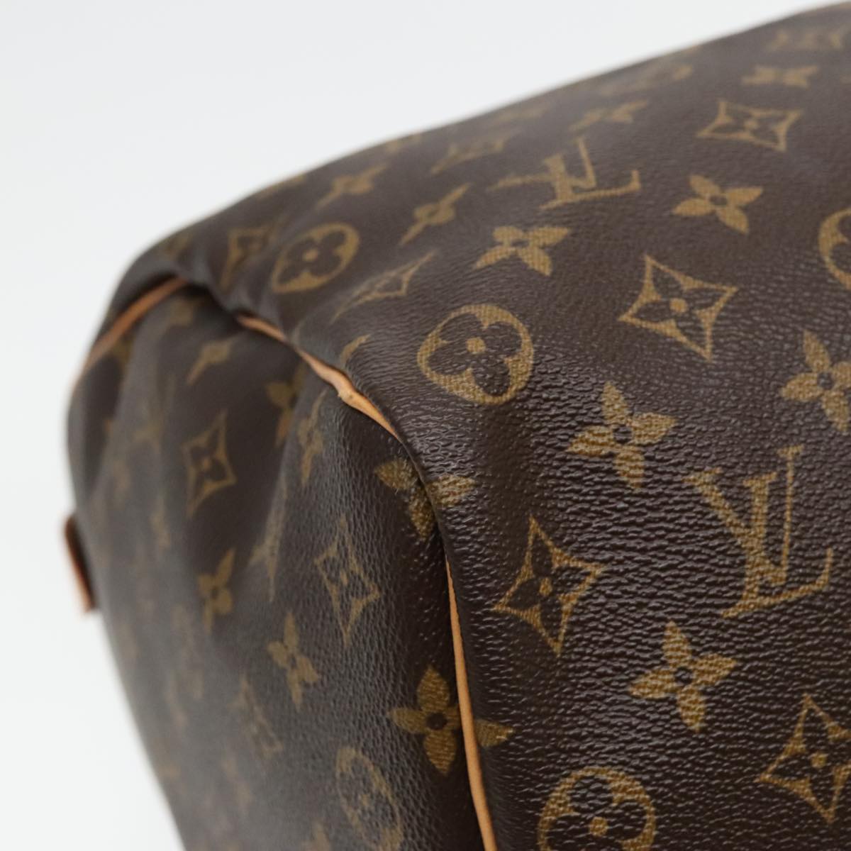 Louis Vuitton Keepall 50 Brown Canvas Travel Bag