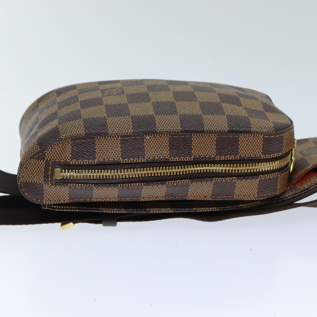 Louis Vuitton Geronimos Brown Canvas Clutch Bag