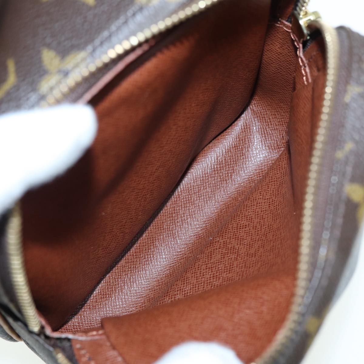 Louis Vuitton Amazon Brown Canvas Shoulder Bag