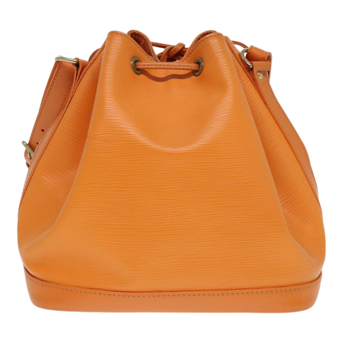 Louis Vuitton Noé Orange Leather Shoulder Bag