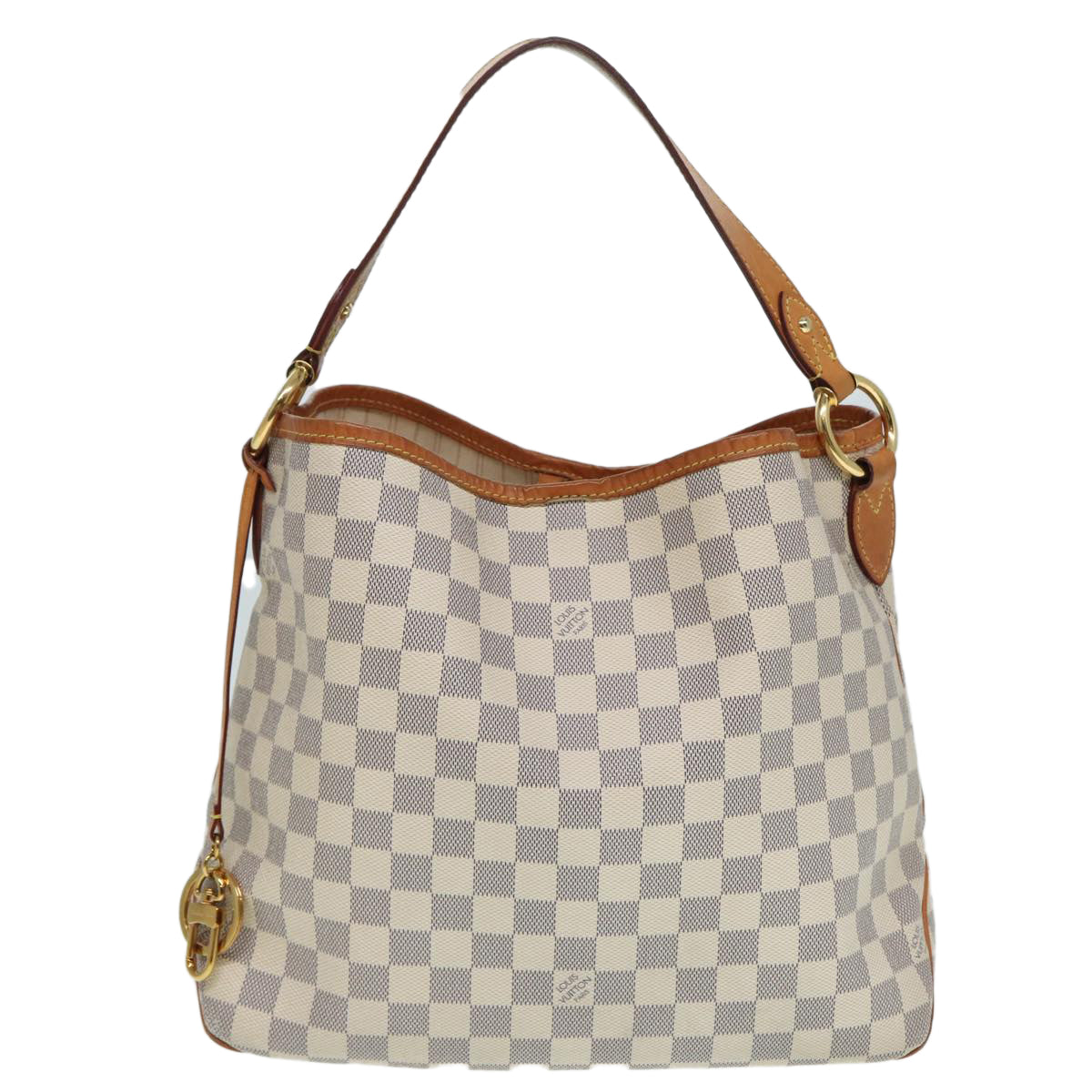 Louis Vuitton Delightful Grey Canvas Shoulder Bag