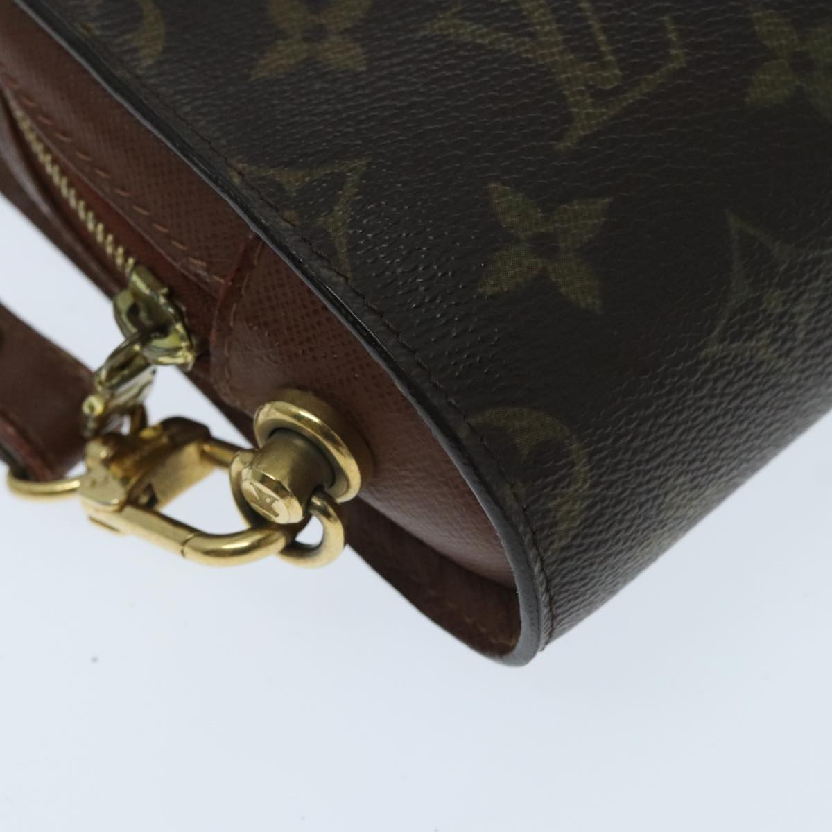 Louis Vuitton Orsay Brown Canvas Clutch Bag