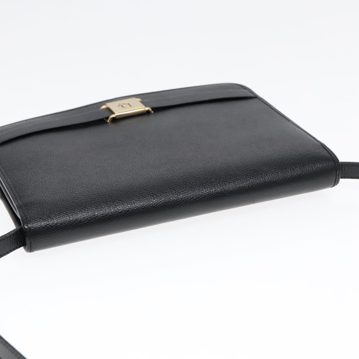 Dior Black Leather Shoulder Bag